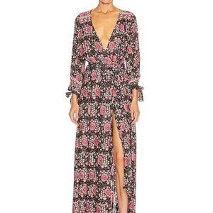 Natalie Martin Floral Danika Long-Sleeve Dress